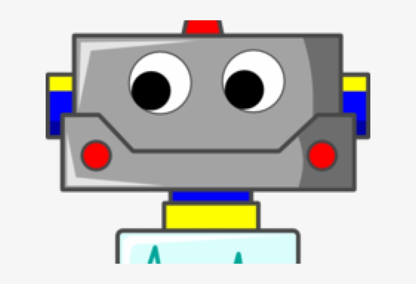 Robot Head Cliparts - Robot Head Clipart, transparent png #2324407