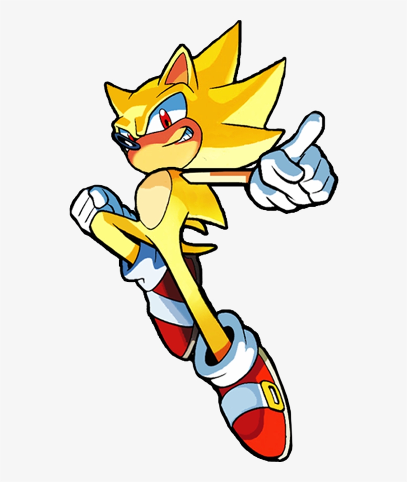 Archie Super Sonic Complete - Archie Super Sonic Png - Free Transparent PNG  Download - PNGkey