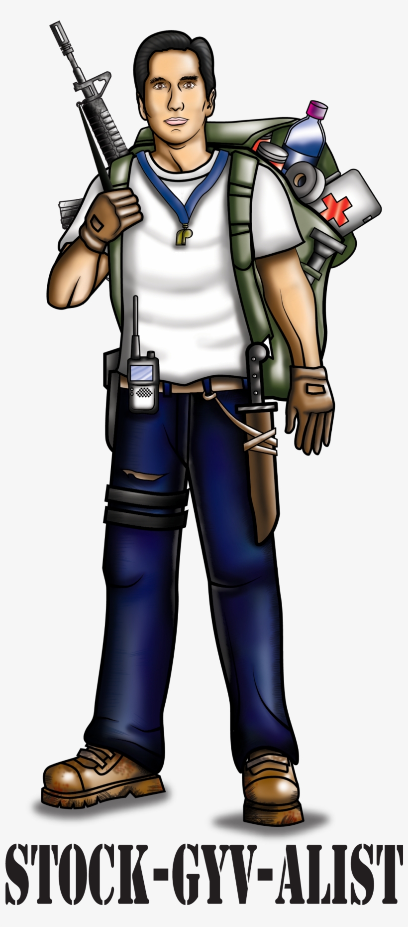 Survivor Man Decal Figure And Text No Border - Survivor Strongpurple Shower Curtain, transparent png #2324774