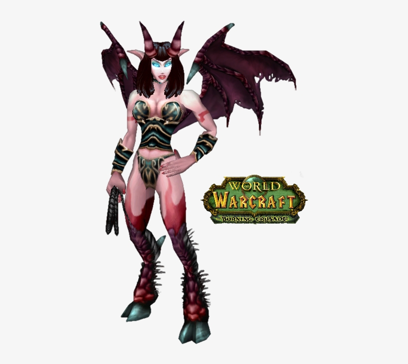 World Of Warcraft Succubus Art - World Of Warcraft Succubus Model, transparent png #2324795