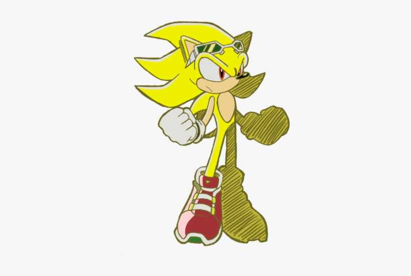 Iblis The Super Sonic - Modern Fleetway Super Sonic - Free Transparent PNG  Download - PNGkey