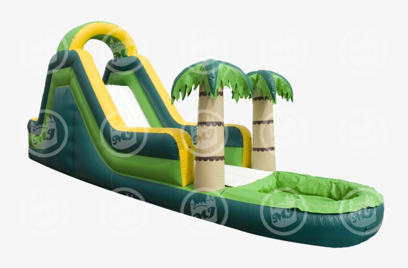 Tropical Water Slide, Los Angeles Water Slide Rentals - Water Slide, transparent png #2325002