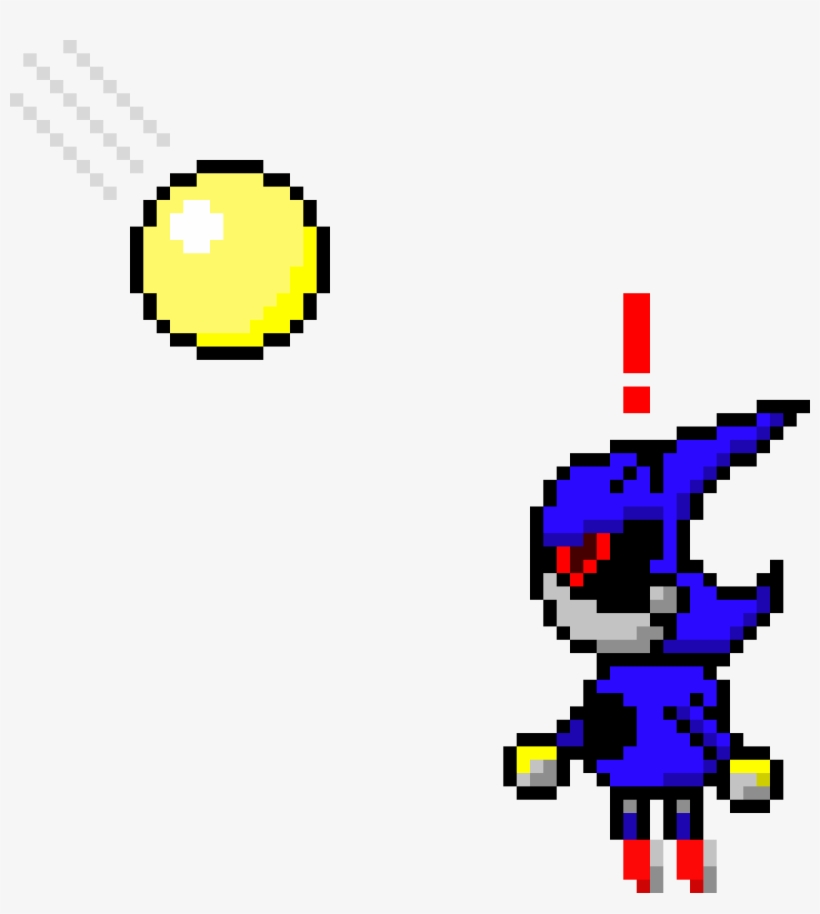Super Sonic Vs Metal Sonic - Sonic Super Pixel, transparent png #2325018