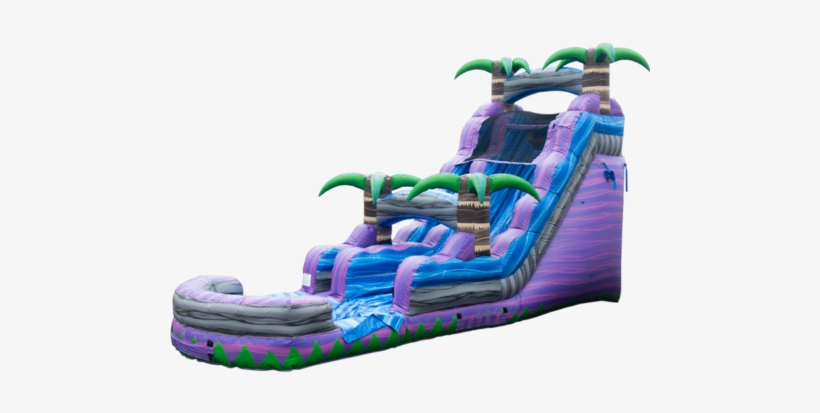 18ft Purple Crush Water Slide - Water, transparent png #2325092