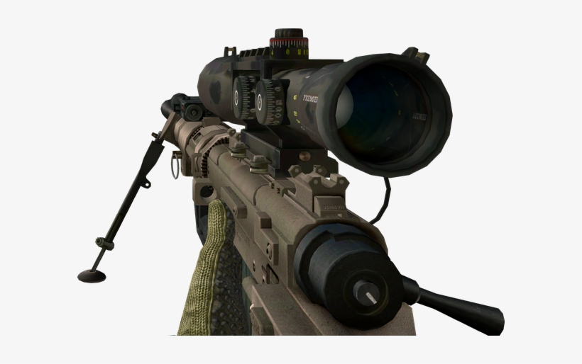 Cod Sniper Png - Duty Modern Warfare 2 Intervention, transparent png #2325452