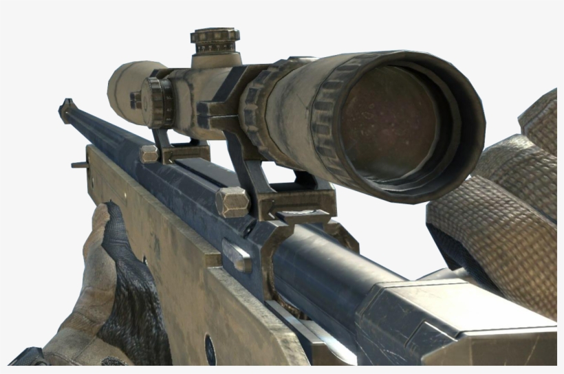 Call Of Duty Sniper Rifle Png - Modern Warfare 3 L118a, transparent png #2325586