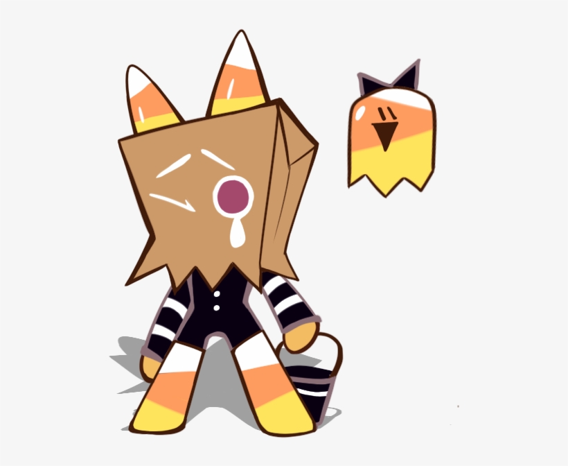 More Cookie Run Oc It's Candy Corn Cookie And Cousin - Cookie Run Candy Corn, transparent png #2325849