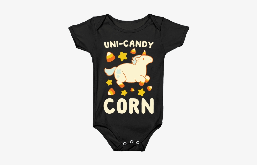 Uni-candy Corn Baby Onesy - Death Metal Baby Onesie, transparent png #2326281