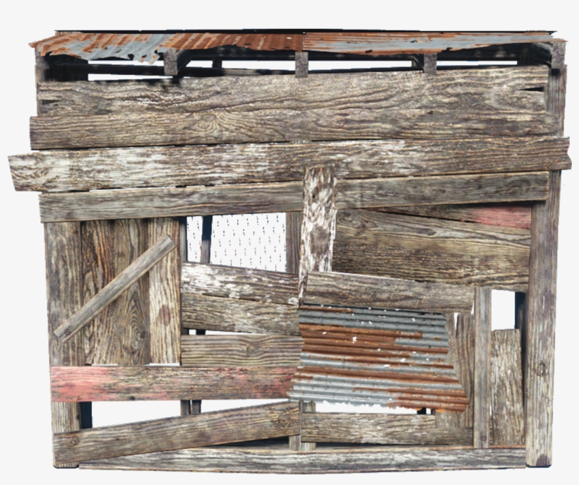 Fo4 Shack Wall Outercap2 - Wiki, transparent png #2326331