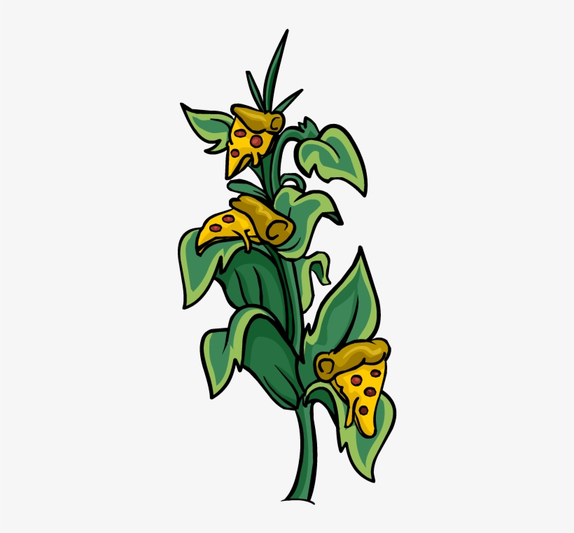 Mine Shack Pizza Plant - Club Penguin Plants, transparent png #2326467