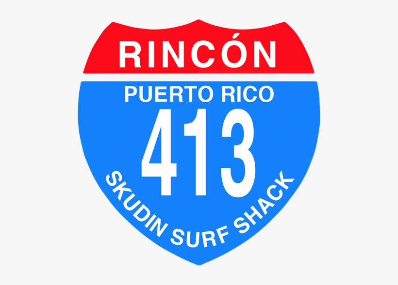 413 Skudin Surf Shack Logo - 413 Rincon Puerto Rico, transparent png #2326847