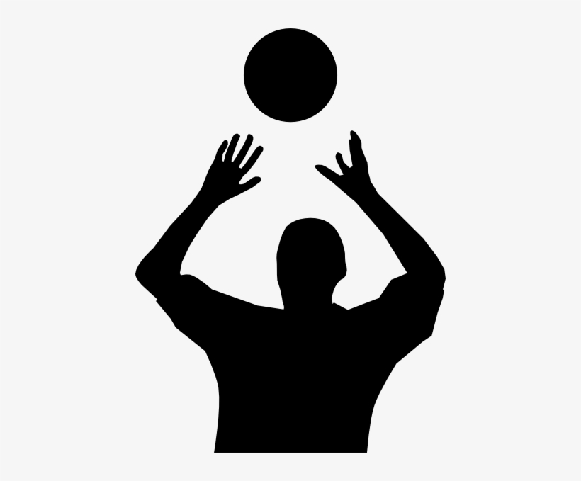 Spike Clipart - Cafepress Volleyball Set Tile Coaster, transparent png #2327162