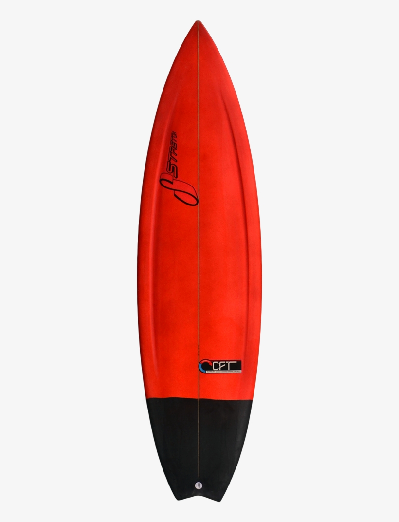 Surfboard - Black And Red Surfboards, transparent png #2327183