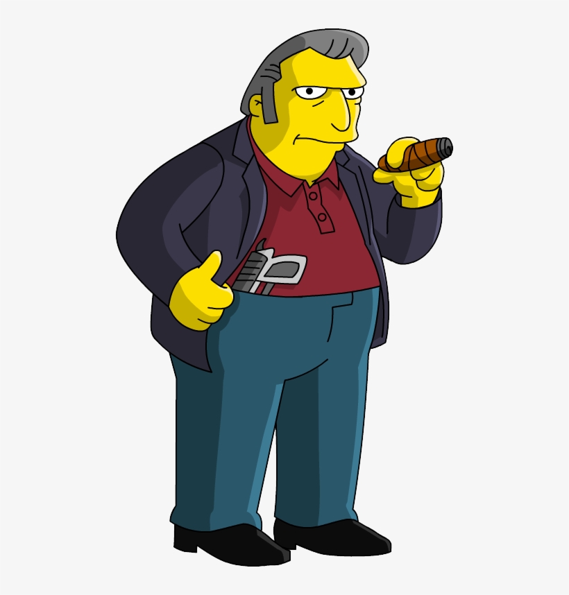 Fat Tony Tapped Out Artwork - Fat Tony Simpsons, transparent png #2327364