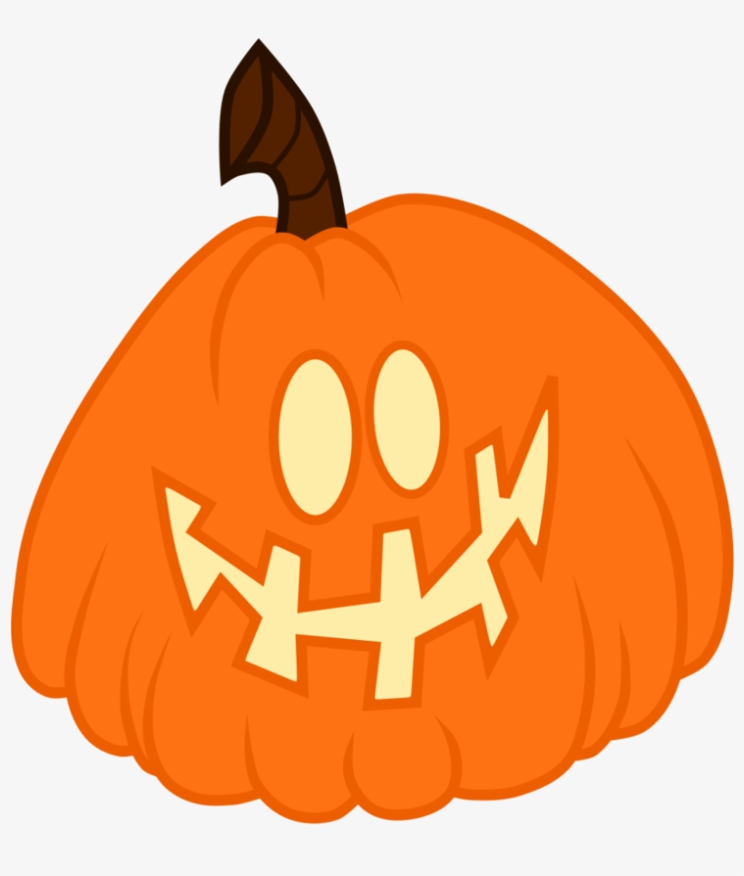 Mlp Fim Style Fat Pumpkin Carved By Inudewaruika On - Mlp Pumpkin Vector, transparent png #2327446