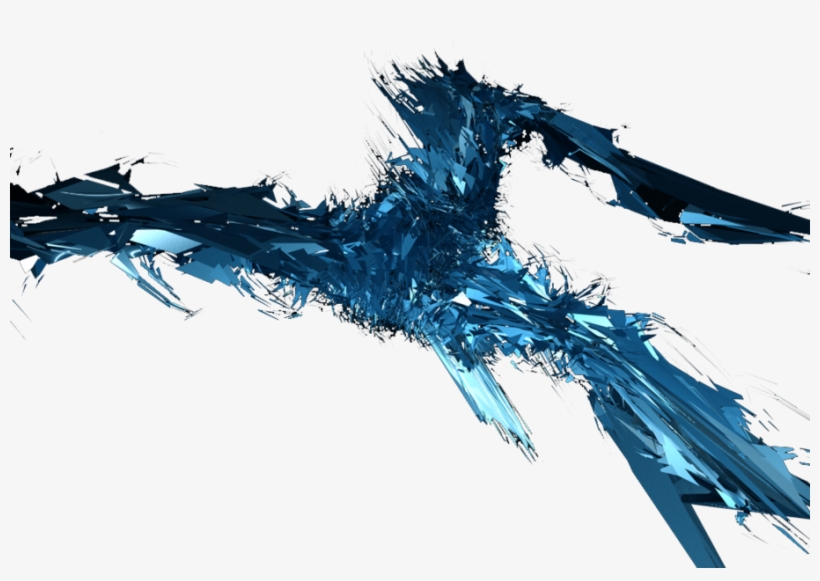 Share This Image - Blue Spikes Png, transparent png #2327447