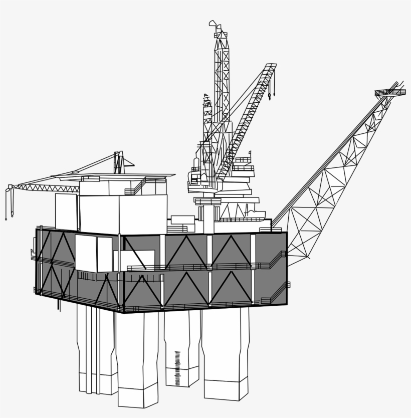 Oil Rig 29126 1280 - Anchor Dragging On Pipeline, transparent png #2327642