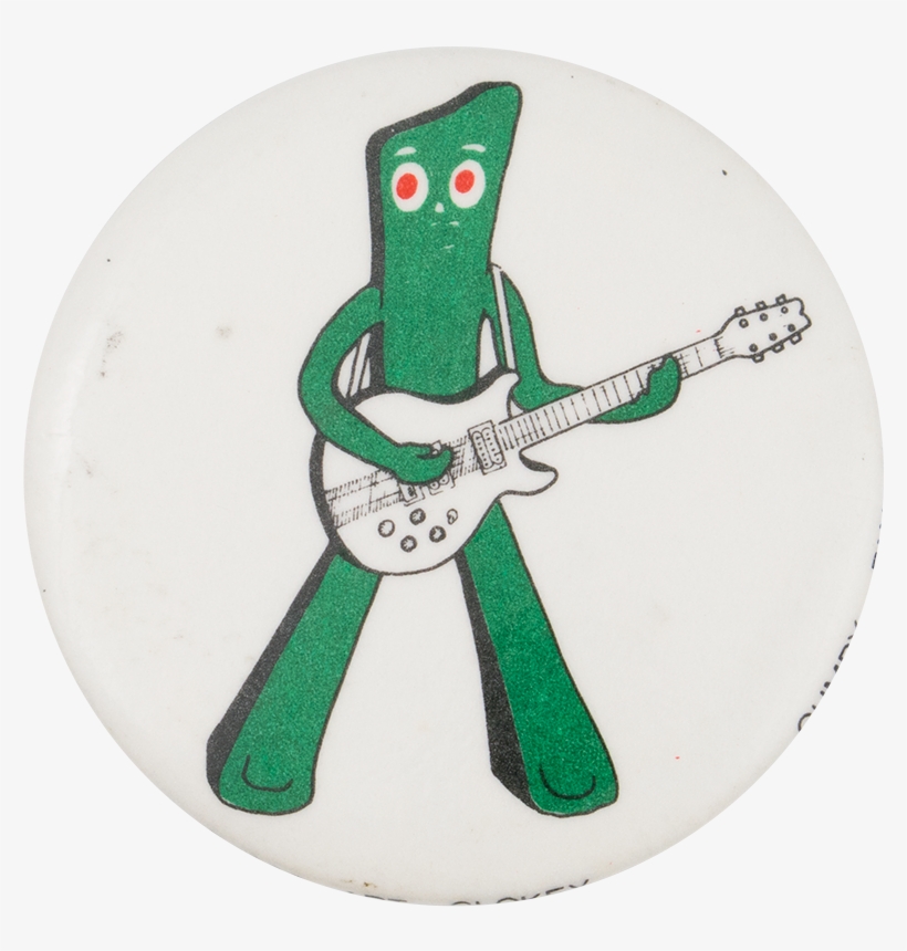 Gumby With Guitar - Museum, transparent png #2327667
