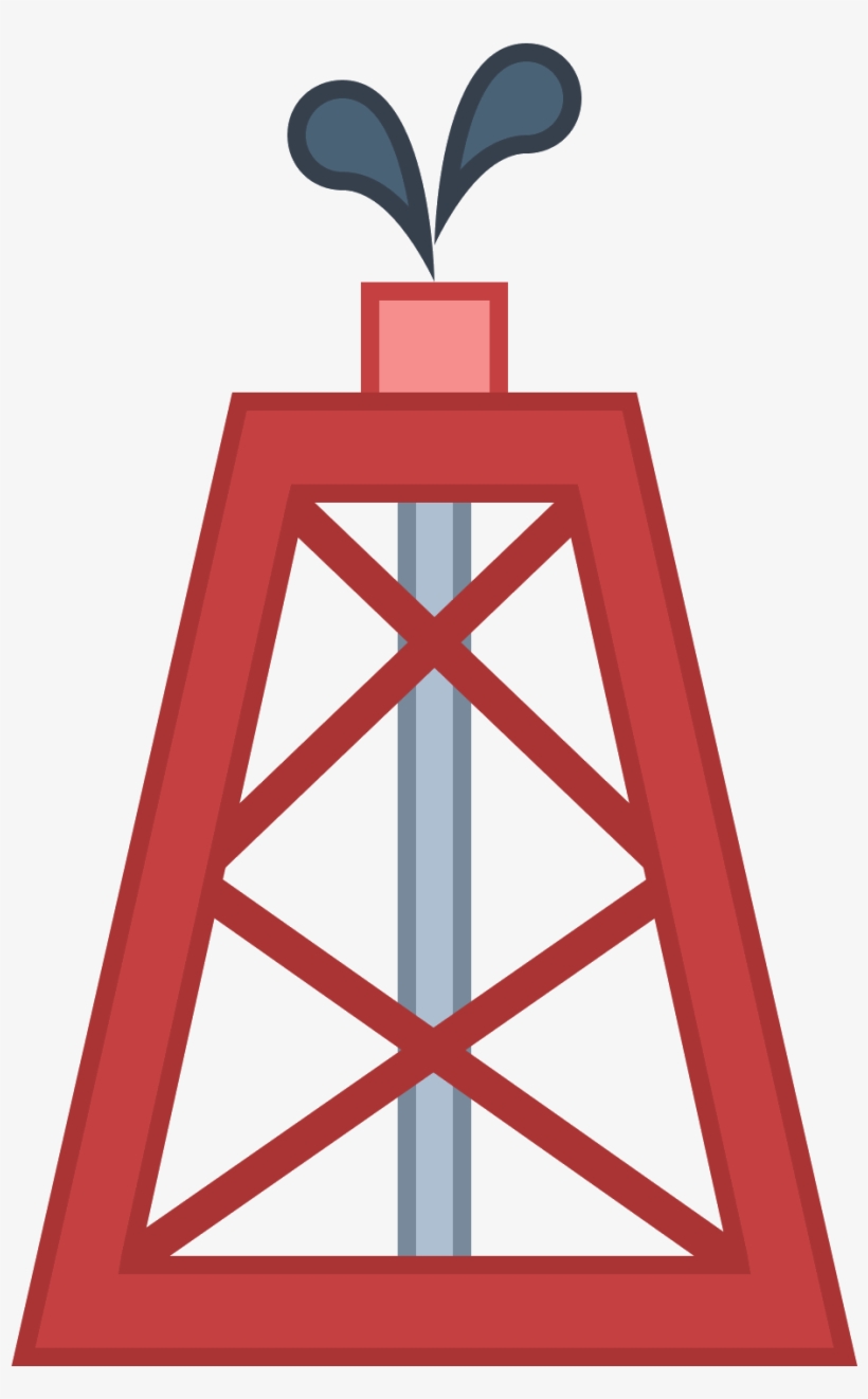Oil Rig Icon - Gas Flare Icon, transparent png #2327742