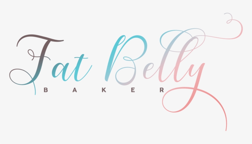 Cropped Fat Belly Baker Logo Final E1516335057954 12 - Calligraphy, transparent png #2327806