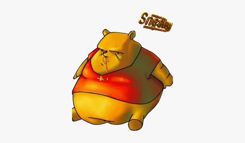 Fat Winnie The Poo - Winnie The Poo Poo, transparent png #2327808
