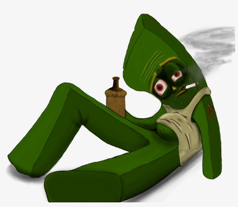 It's Good To Have People In Life That Won't Let You - Smashed Gumby, transparent png #2327963
