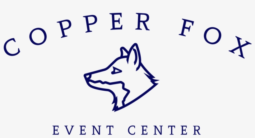 Logo -navy - Copper Fox Event Center, transparent png #2328017