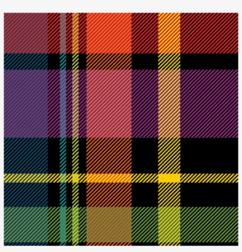 Plaid Pattern Checkeredfreetoedit - Black/yellow/green/orange Plaid High Top Sneakers, transparent png #2328087