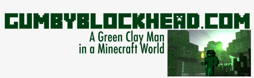 Gumbyblockhead - Com - Minecraft, transparent png #2328180