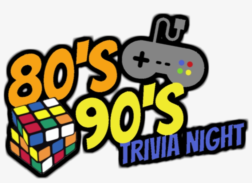 80s And 90s Trivia Night - Rubik's Bloc Activités - Livre, transparent png #2328509