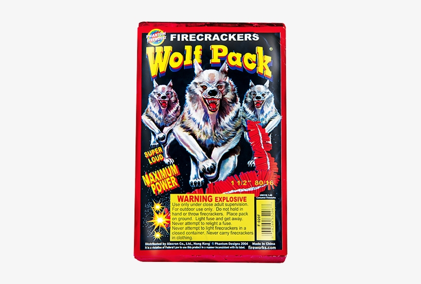 Wolf Pack Firecrackers - Firecrackers Pack, transparent png #2328571