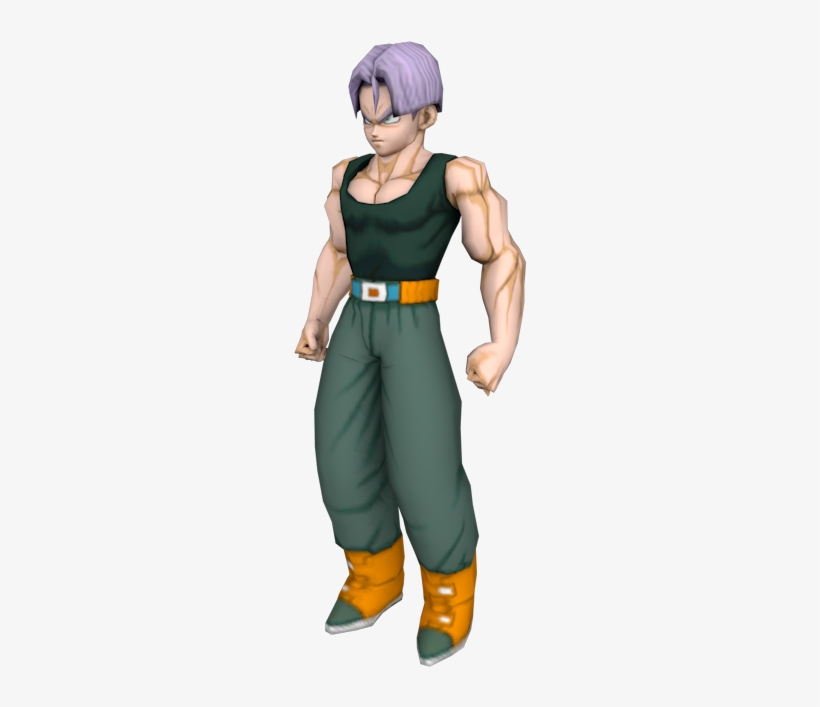 Download Zip Archive - Trunks Dragon Ball Z No Jacket, transparent png #2328773