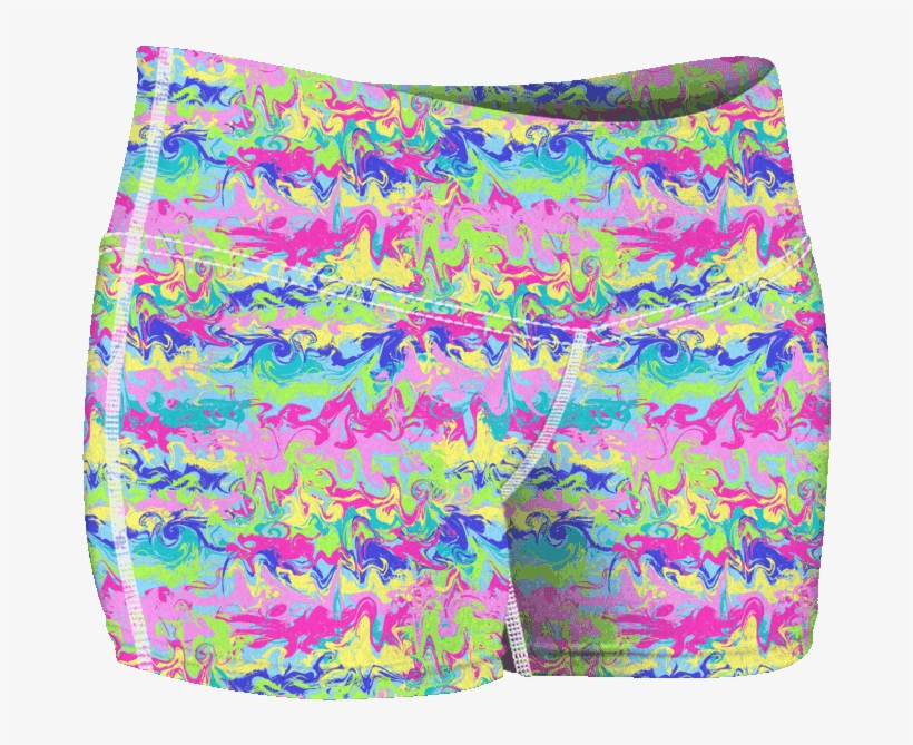 “summer Melt Ice” Shorts - Oracal 651 Patterned Vinyl - ;summer Melt Ice”, transparent png #2328806