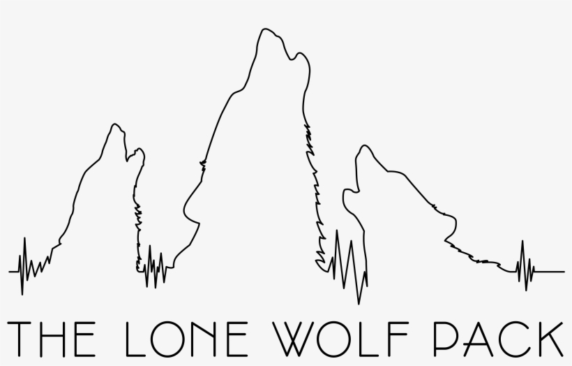 The Lone Wolf Pack-01 4961x V=1525894201 - Line Art, transparent png #2328942