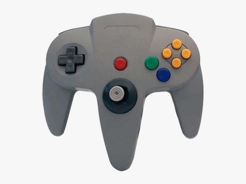 Circa, M05786-gr, Nintendo 64, Controller With Long - Cirka N64 Controller, transparent png #2328969