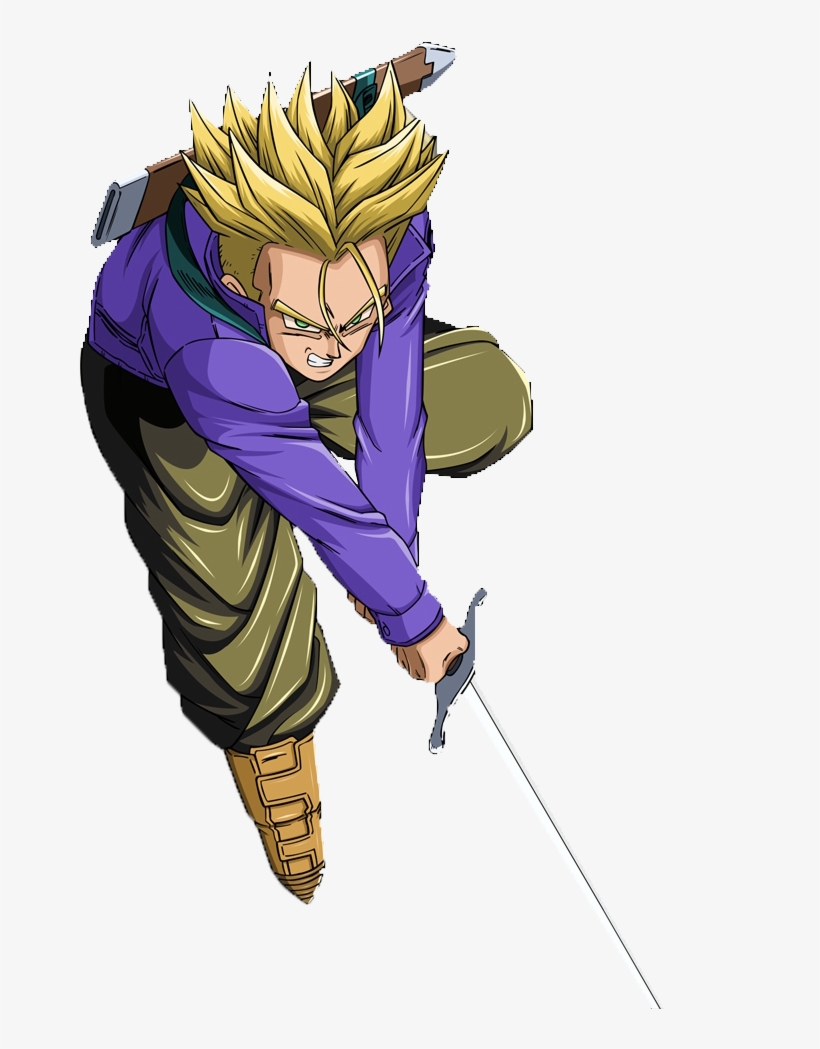 Deviantart - Net - Dragon Ball Trunks, transparent png #2329019