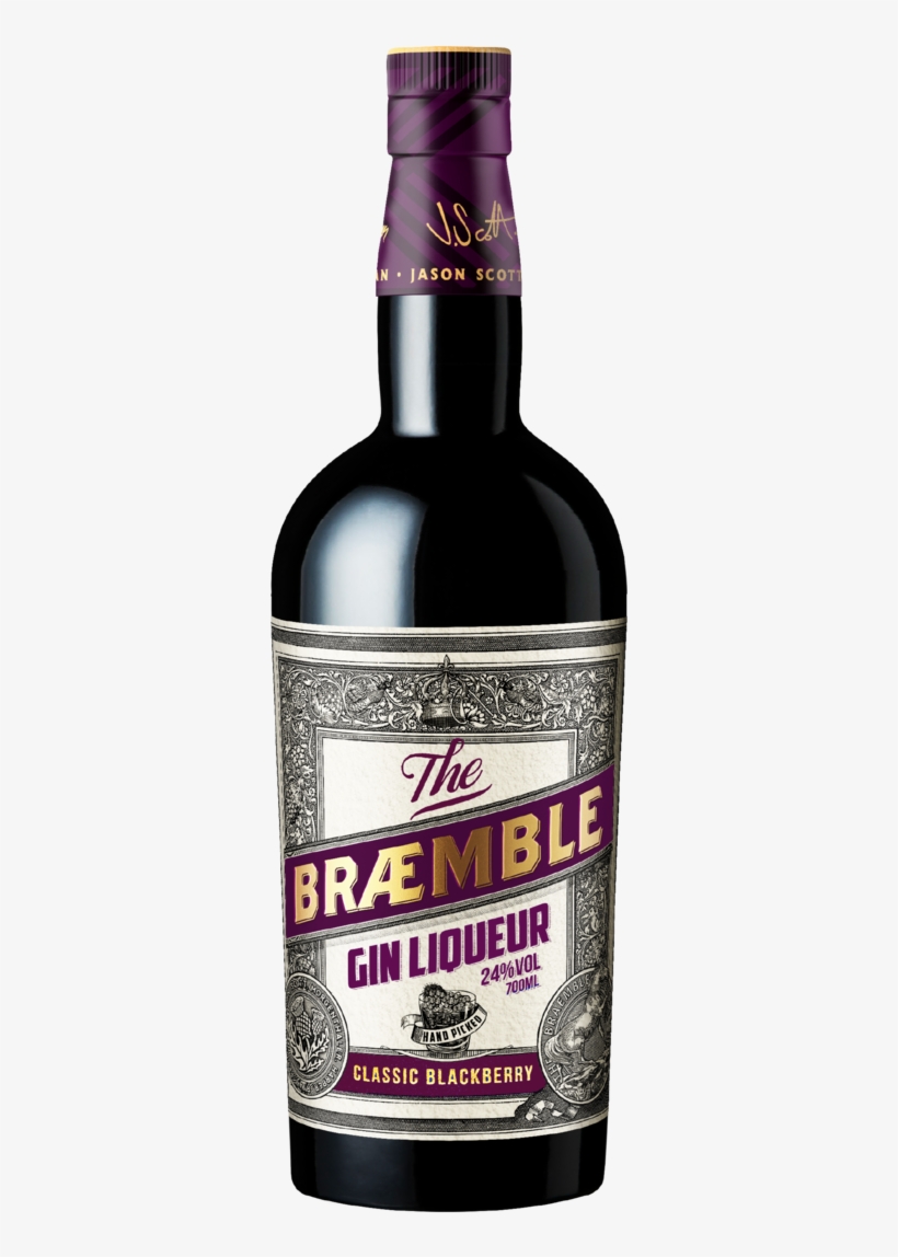 Braemble Gin Liqueur 70cl - Braemble Gin Liqueurs, transparent png #2329363