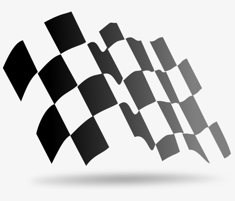 Checker Clipart Group Clip Library Stock - Checkered Flag Designs, transparent png #2329824
