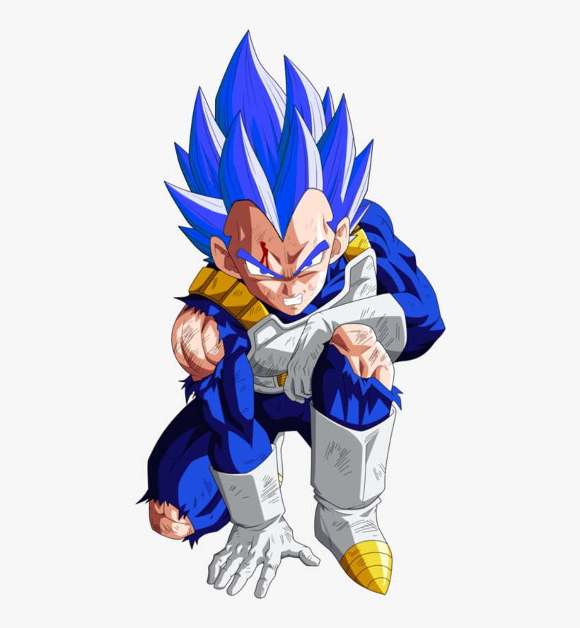 Dragon Ball Z - Vegeta Lastimado Png, transparent png #2330102