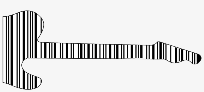 Guitar Barcode - Guitar String, transparent png #2330869