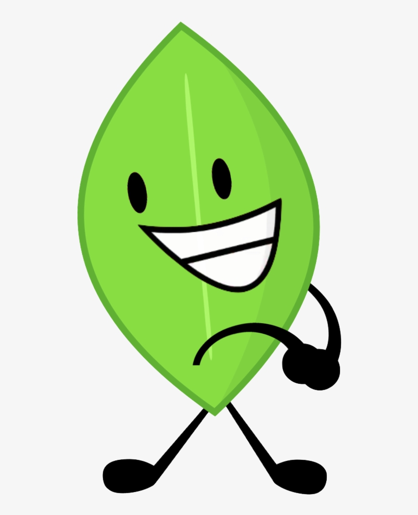 Bfb Leafy Intro Pose Bfdi Assets By - Bfb Intro Poses Bfdi Asset, transparent png #2331793