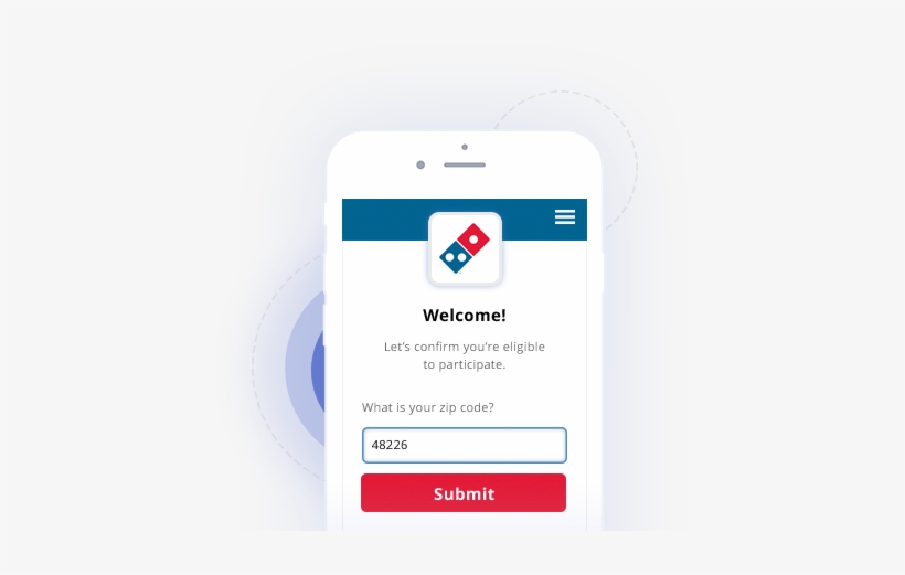 Case Dominos Zipcode - Zip Code, transparent png #2331882