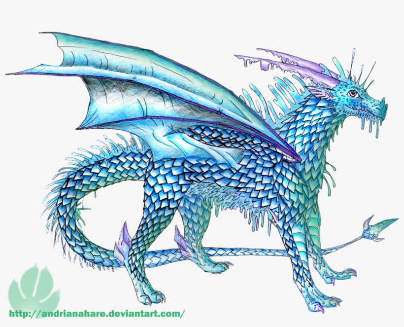 Meet Ice Dragon By Jay-kuro On Deviantart - Drawing, transparent png #2332067