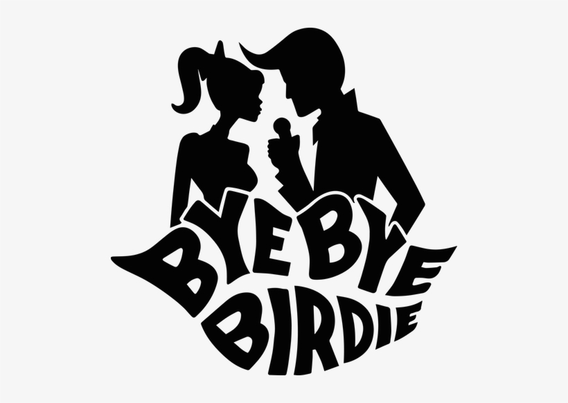 04 Bye Bye Birdie Bw - Bye Bye Birdie Art, transparent png #2332230