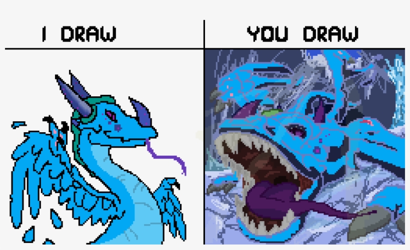 Ice Dragon Cave - Dragon, transparent png #2332272