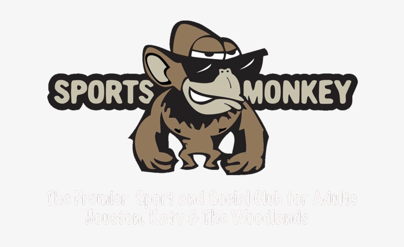 Houston's Premier Recreational Sports & Social Club - Monkey Sports Team Logo, transparent png #2332294