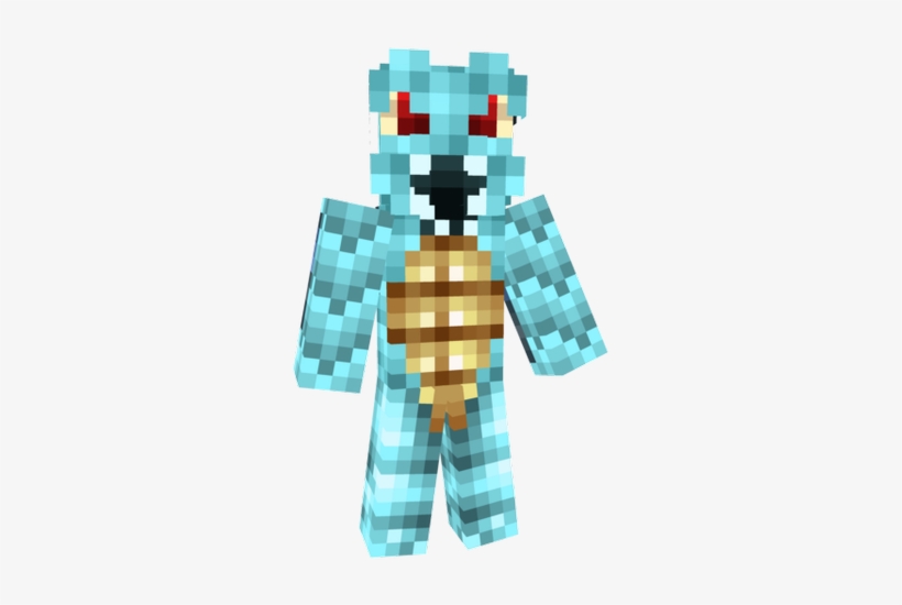 Bkefvlsceaiwzgqpng - Minecraft Ice Dragon Skin, transparent png #2332382