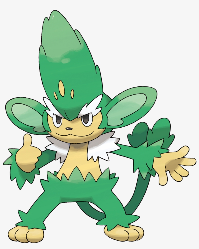 The Thorn Monkey Pokémon - Pokemon Simisage, transparent png #2332528