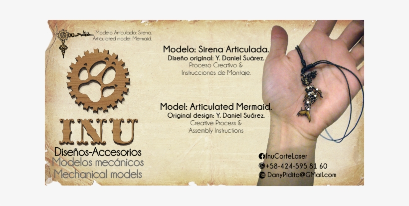Cover Steemit Mermaid - Laser Cut Models Mdf, transparent png #2332748