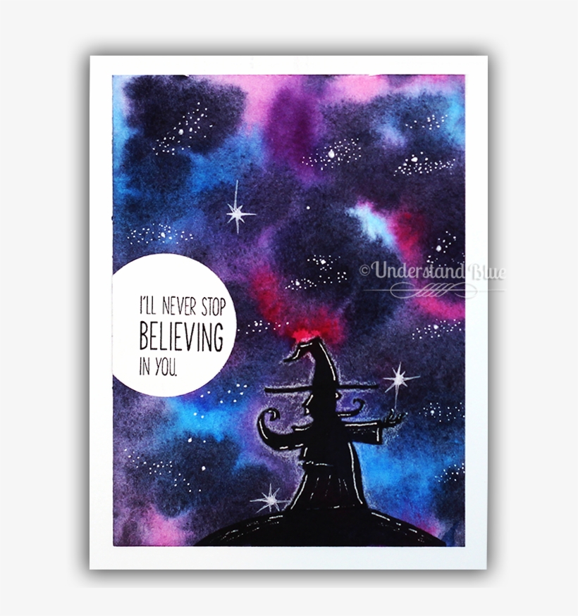 Magical Day Illuminated Silhouette Card By Understand - Tree, transparent png #2332811